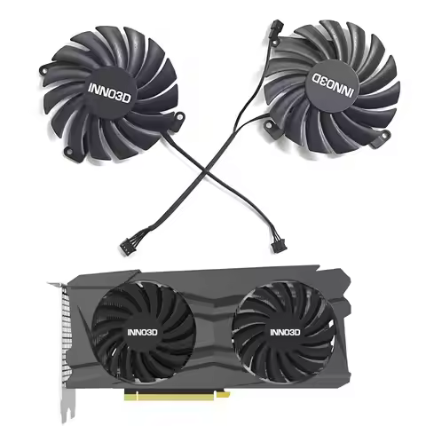 New GPU Fan CF12910S 4PIN 0.35A 85MM for INNO3D RTX 3050, 3060Ti, 3070 Twin x2 Oc Graphics Card Cool