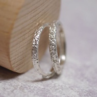 熔岩戒 - 開口款- 活動式可調節尺寸 - 手工情侶對戒 大拇指戒