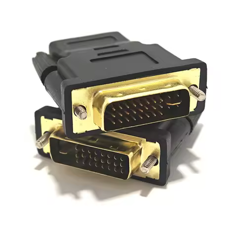 DVI 24+1 24+5 to HDMI Compatible Cable Adapter DVI Male to Female HDMI Bi-directional Connector Conv