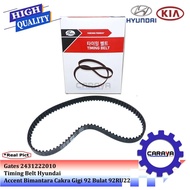 Timing Timming Belt Hyundai Accent Bimantara Cakra Gigi 92 Round 92Ru22 Original Import Korea