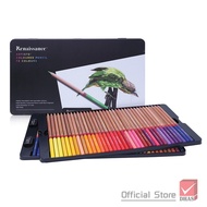Renaissance สีไม้ ดินสอสีไม้ เกรดอาร์สติส รุ่น 72 สี กล่องเหล็ก จำนวน 1 กล่อง