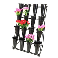 Large Plastic Bucket Flower Stand Flower Pot Stand Flower Bucket Flower Vase Fresh Flower Stand Flow