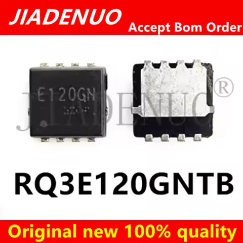 (10pcs)100% Original New RQ3E120GNTB E120GN RQ3E150GN DFN-8 N-channel 30V/12A MOSFET Chipset