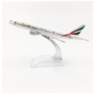 Yalinda Emirates Airlines B777 16cm model airplane kits child Birthday gift plane models toys