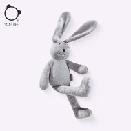 Softlife Gray Rabbit Short Plush Toy Children Sleeping Comforting Doll Children's Day Gift Couple Gift