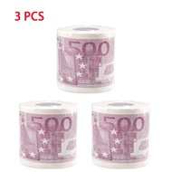 2-ply creative simulated Euro toilet paper fun Euro toilet paper creative money tissue roll toilet p
