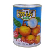 Mili Longan & Mili Lychee Dan Bala Longan  Dalam Kaleng