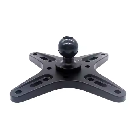 Tilt Rotate VESA Mount Portable Monitor Mount 1'' Ball Adapter 50x50mm 75x75mm 100x100mm Removable V