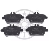 REAR BRAKE PAD 12606 OPTIMAL MERCEDES BENZ W176 , W246 , W242 , W172 REAR BRAKE PAD