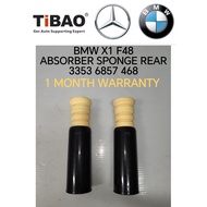 (TiBAO) BMW X1 F48 REAR ABSORBER COVER & SPONGE BUSH (1 SET 4 PCS)
