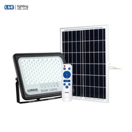 LUMAX โคมไฟสปอร์ตไลท์ โซล่าร์เซลล์ LED 100W พร้อมรีโมทควบคุม รุ่น STAR SERIES EFLL100W/BL-82LED/6.5K