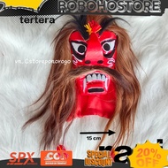 READY COD GANONGAN RAMBUT SAPI MURAH / topeng ganong / bujang ganong / reog / barongan / devil / pec