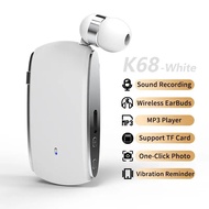 K68 6 Trong 1 Lavalier không dây công sở Tai Nghe Hỗ Trợ Cuộc Họp Ghi Âm MP3 thẻ TF Chơi Bluetooth 5