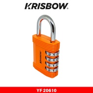 Code J42Z Padlock 4 Number Combination Anti-Theft Suitcase Padlock KRISBOW YF261