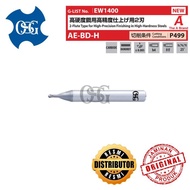 Ballnose 1 R0.5 AE-BD-H OSG Endmill Carbide 1 mm HRC65 Corner Radius 1mm Chisel Cutter Milling Origi