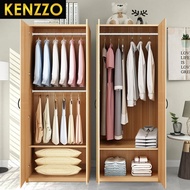 *สินค้าพร้อมส่ง* KENZZO : 2 Door 5 Tier ตู้ ตู้เสื้อผ้า ตู้ไม้ ตู้วางของ ตู้อเนกประสงค์ ตู้2ประตู ตู