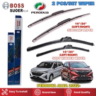 Perodua Alza 2022-   Silicone Soft Wiper