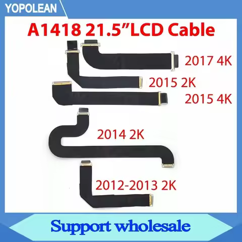 New For iMac 21.5" A1418 LCD Cable LVDs LED Display Screen Cable 2K 4K Resolutions 2012 2013 2014 20