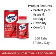 MOVEFREE Advanced Glucosamine + Chondroitin (200 tablets)