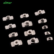 ELMER Nuts Fasteners Multi Size EU Standard Carbon Steel Home Improvement M3-M8 Aluminum Profiles