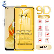 กระจกนิรภัยสำหรับ OPPO Reno 12F 11F 8T 8Z 8 7Z 7 6Z 6 5 3 2F 2Z 4G 5G Pro + Pro 9D ผ้าไหมหน้าจอครอบค