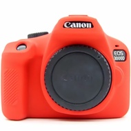Silicon Case Body Cover Camera Frame Skin Voor For Canon EOS 3000D 4000D Rebel