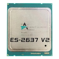 ใช้ Xeon E5-2637V 2 CPU 3.50GHZ 15MB 130W 4-Code LGA2011 E5-2637โปรเซสเซอร์ V2 E5 37V2 266 E5 Gratis Ongkir CPU V2 2637