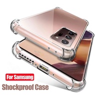 Samsung Galaxy Note 20 S21 S20 Ultra Note 10 8 9 Plus S20 FE Shockproof Silicone TPU Soft Case