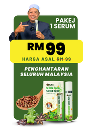 SERUM SARAF SACHA INCHI GNI USTAZ HANAFI