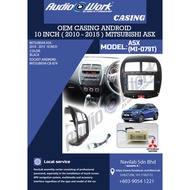 Mitsubishi ASX 2010-2015 10" Android Player Casing (Black)