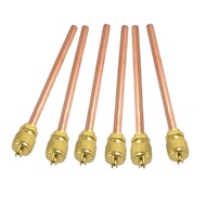 DELTA 1/4" Copper Charging Access Valve / DELTA Refrigeration Access Valve 1/4 (HEAVY DUTY)