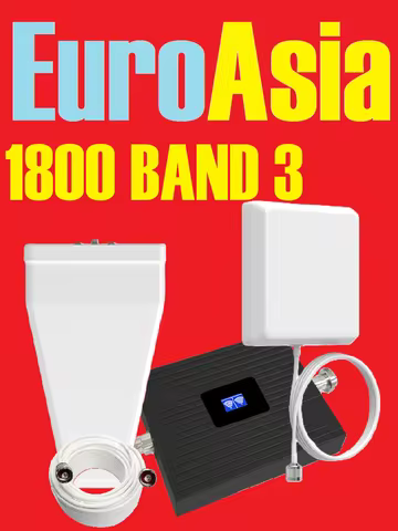 HWATEL Raw Factory 12dB LOG Band 3 DCS B3 1800 1800MHZ 1-Band Cellular Signal Ampler Repeater LTE ou
