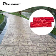 [Phenovo] Concrete Stamp Concrete Texturing Skin Polyurethane Decorative Floor Imprint for