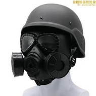 m04防毒面具仿真裝備雞cos全臉面罩遊戲戰術裝備安全帽道具模型