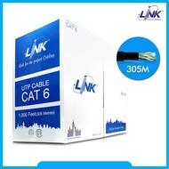 สายแลน(ภายนอกอาคาร) Cat6 Outdoor Link แท้  (US-9106OUT) (305m/Box)