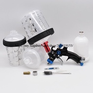 Spray Gun 1.0m Nozzle Auto Car Paint Spot Repair Sprayer HVLP Spray Gun With Paint Mixing Cup And PP