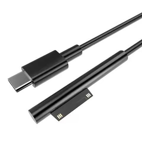 65W USB C Charger for Microsoft Surface Pro 3 4 5 6 PD Fast Charging 15V 3A Type C Power Supply Adap
