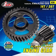 XMAX GEARBOX IKK RACING XMAX250 XMAX300 GEAR TAIWAN MADE