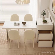 Simple Household Table Island Dining Table Retractable Slate Integrated Modern Small Apartment Table