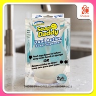 Scrub Daddy Soap Daddy Dual Action Soap Dispenser (2 Dispensers in One) US Imports _kc241207