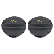 2Pcs 06K103485A 06K103485C  Cover Oil Filler  Black ABS 06K103485A for  1.8L 2.0L Engines 2012‑2017 