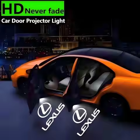 HD 2x For LEXUS ES 200 250 h 300h 350h 2006-2024 GSV40 ACW40 XV60 XV70 5TH-8TH LED Car Door Projecto