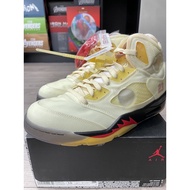 NIKE AIR JORDAN 5 RETRO SP OFF-WHITE-SAIL DH8565-100