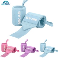 OPENMALL 1Pair Strap Sports Wrist Brace Strength Training Fitness Anti-Sprain Compression Elastic Ba