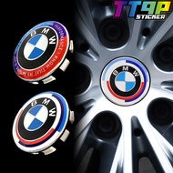 ใหม่ BMW 50th Anniversary ศูนย์ล้อโลโก้ 68mm/56mm Hubcap ตกแต่งสำหรับ BMW X1 X3 X5 X7 3 5 7 Series Z