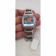 Like NEW!!! Authentic Original FOSSIL Watch BG -2045 110604 Big Tic Summer Tropical Vibes from USA