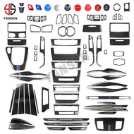 Car interior accessories real carbon fiber decoration trim sticker for BMW E90 2005-2012