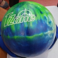 Bowling ball Brunswick Tzone 12.9lbs 1st drill Good Spare Ball