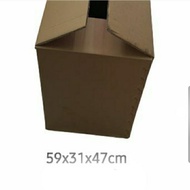 Packing box, cardboard packing box cardboard box packing box 59x31x47cm Packing box equipment