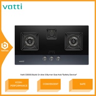 Vatti C830G Build-In 3 Burner Gas Hob With Safety Device - C830G